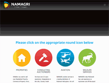 Tablet Screenshot of namagri.com